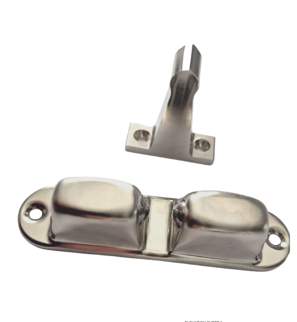 Schuco 227173 Bi-fold Door Stop Retaining Catch - Stainless Steel
