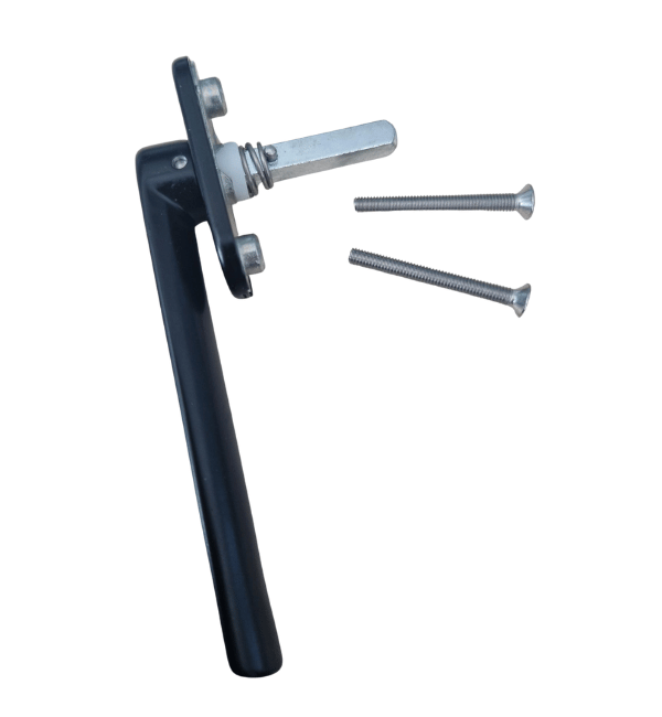 Black SCHUCO Folding Sliding Door Shootbolt Hand Lever 247886