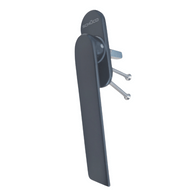 Black SCHUCO Folding Sliding Door Shootbolt Hand Lever 247886