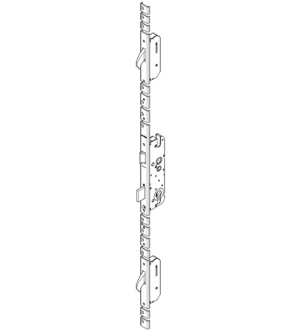 Schücco 241782 High-Security Claw Bolt Lock - Left/Right Hand Configuration