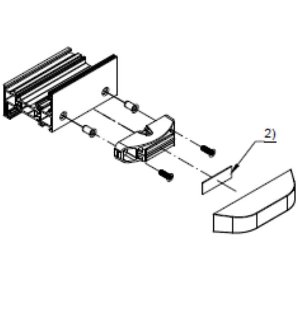 Schuco 270895 Magnetic Door Retaining Catch for Bi-fold Doors