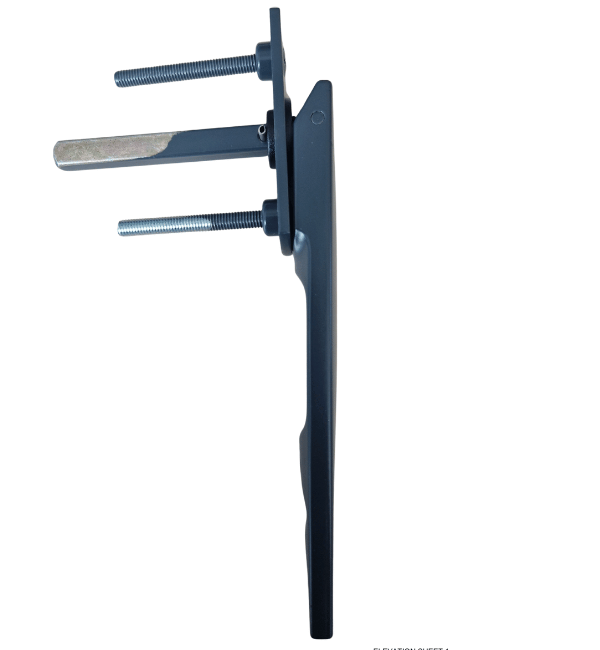 Anthracite Grey Cortizo Sliding Bi-Fold Door Handle for Enhanced Security and Style