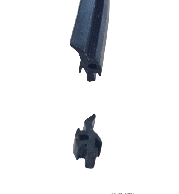 Smart ACET843 Gasket for Alitherm Heritage - 5 Meter Length - Black Sealing System