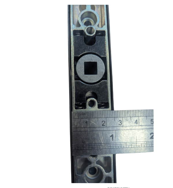 Smart Visglide ACSZ803 Anthracite Gray Internal Sliding Door Handle for Aluminium Doors