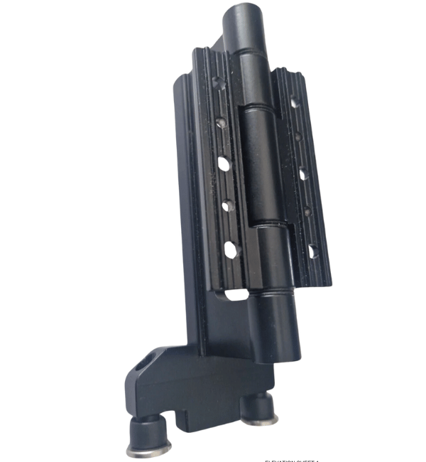 Smart ACDV 233 Black Bifold Patio Door Top Roller Hinge Guide for Bi-folding Doors