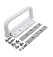 Smart Visofold White Bifold Pull Handle Hinge - ACDV274