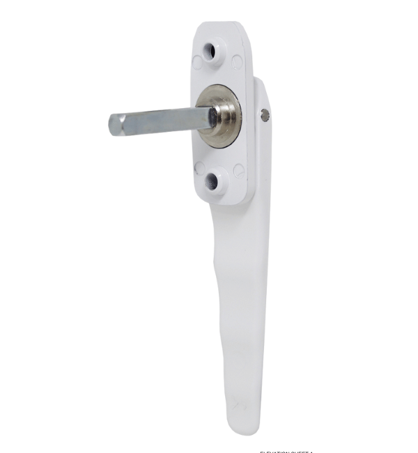 Smart Aluminium ACDV426 Contemporary Bifold Patio Door Handle with Integrated Escutcheon Plate