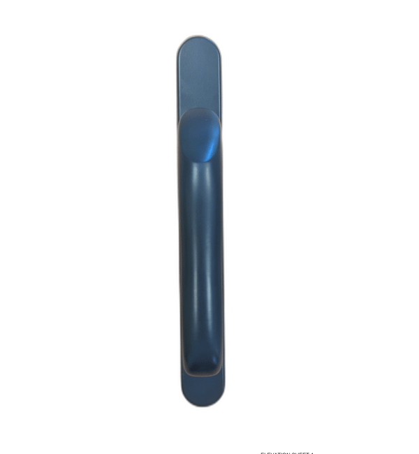 Smart Visglide ACSZ803 Anthracite Gray Internal Sliding Door Handle for Aluminium Doors