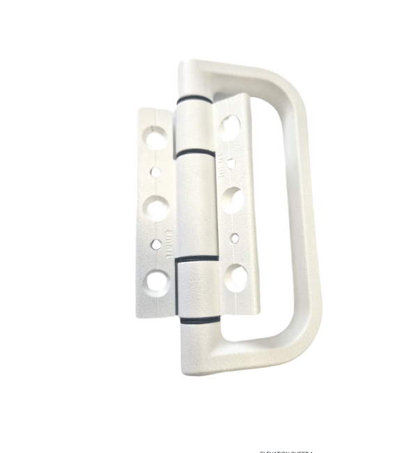 Smart Visofold 1000 Bifold Door Genuine Pull Handle Hinge - White Textured